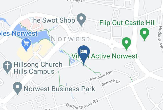 The Hills Shire - Adina Apartment Hotel Norwest Sydney Maps