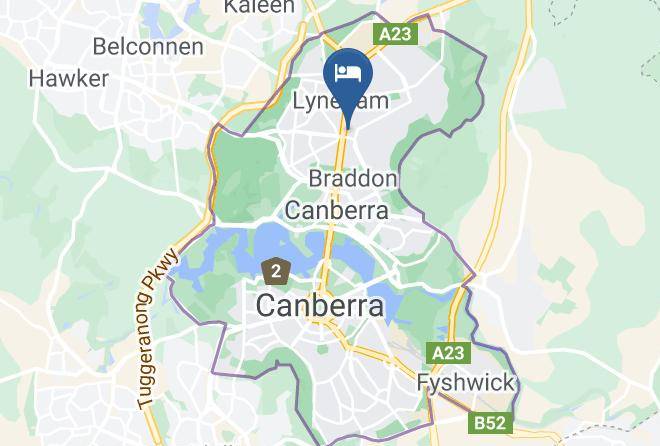Dickson - Adina Serviced Apartments Canberra Dickson Maps