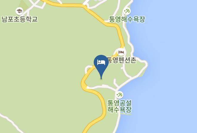 Tongyeongsi - Adios Hotel Maps