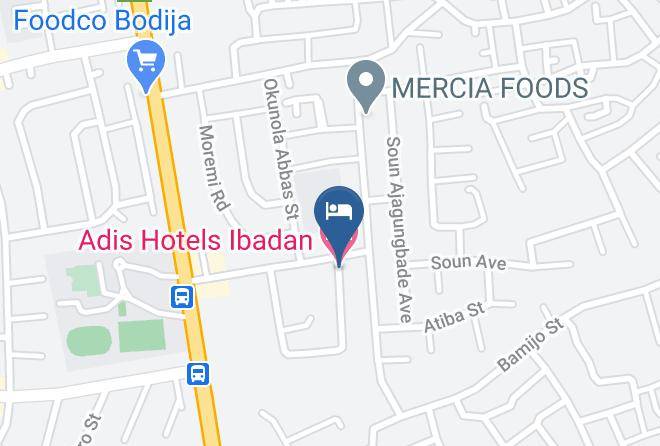 Ibadan - Adis Hotels Ibadan Maps