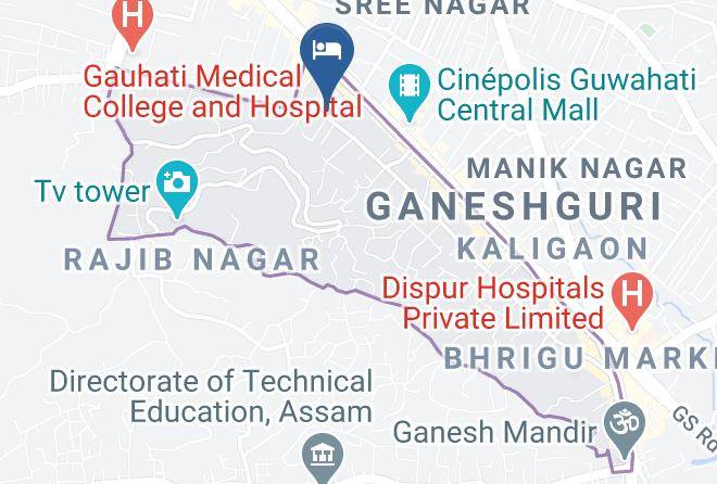 Guwahati - Aditya Residency Maps