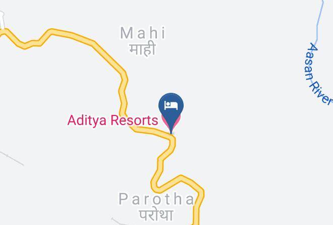 Kandaghat - Aditya Resorts Maps