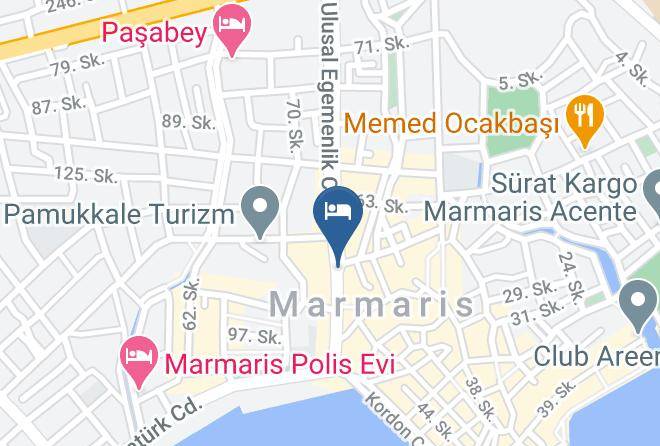 Marmaris - Adler Hotel Maps