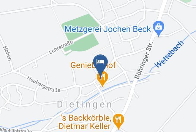 Rottweil - Gasthaus Adler Maps