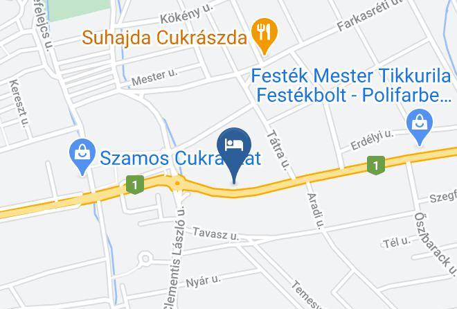 Budaors - Adler Panzio Maps