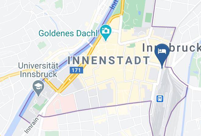 Innsbruck Stadt - Adlers Hotel Innsbruck Maps