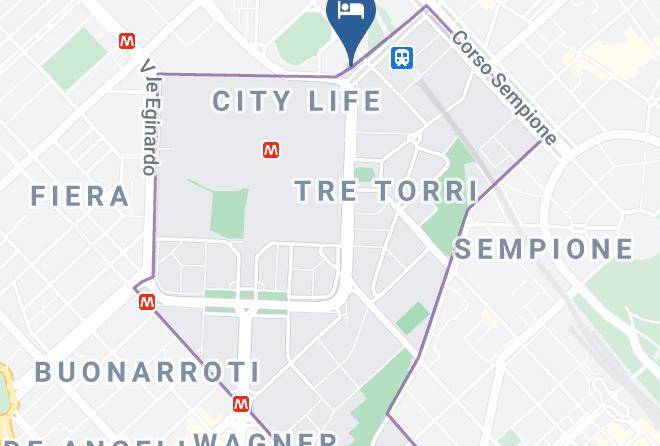 Milan - Admiral Hotel Maps