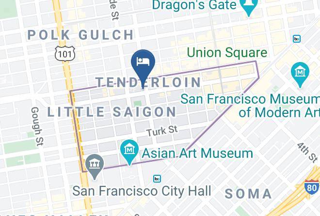 San Francisco - Admiral Hotel Maps