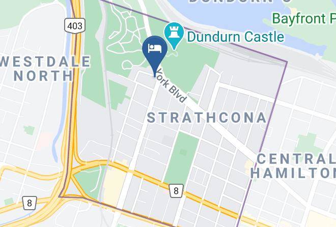 Hamilton - Admiral Inn Maps