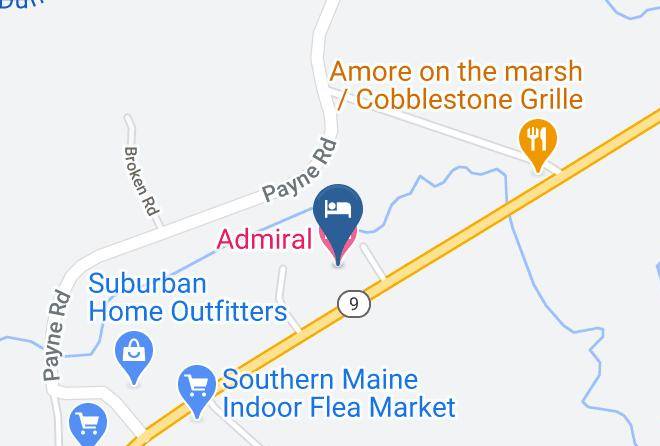 Cumberland - Admiral Motel Maps