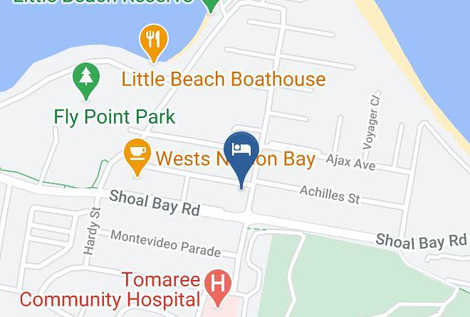 Port Stephens - Admiral Nelson Motor Inn Maps