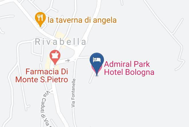 Bologna - Admiral Park Hotel Bologna Maps