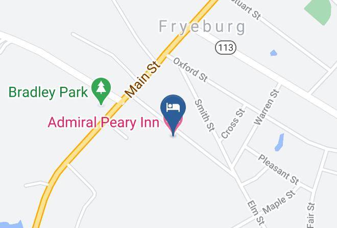Oxford - Admiral Peary Inn Maps