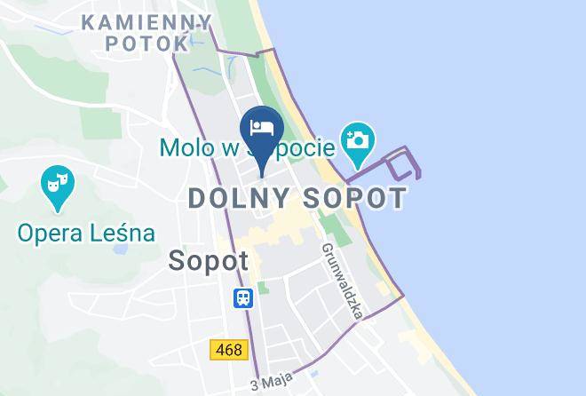 Sopot - Admiral Sopot Haffnera Maps