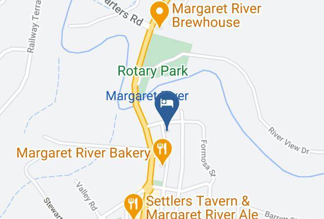 Augusta Margaret River - Admiral Stirling Inn Maps