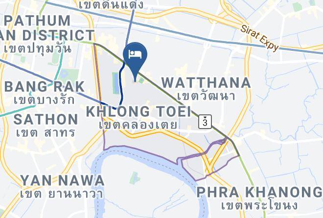 Khlong Toei District - Admiral Suites Bangkok Maps
