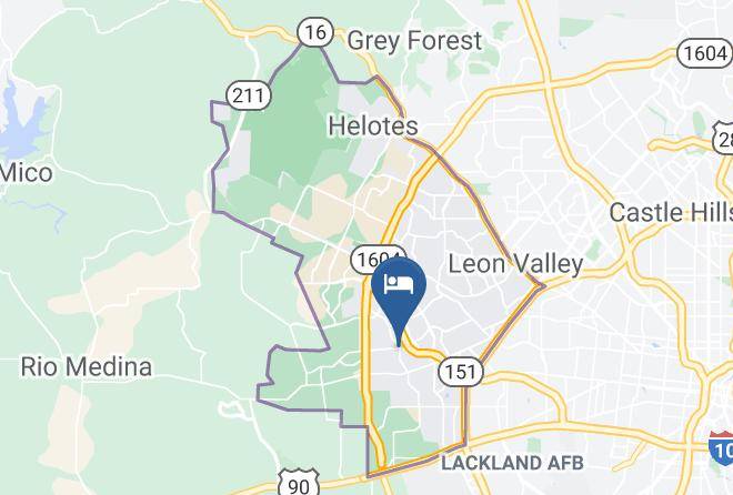 Bexar - Admiralty Rv Resort Maps