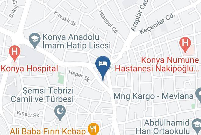 Karatay - Adnan Bey Otel Maps