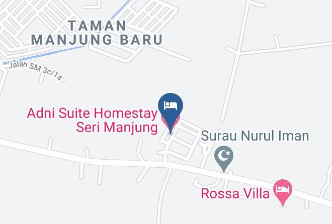 Dinding - Adni Suite Homestay Seri Manjung Maps