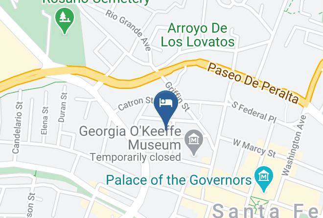 Santa Fe - Adobe Abode Maps