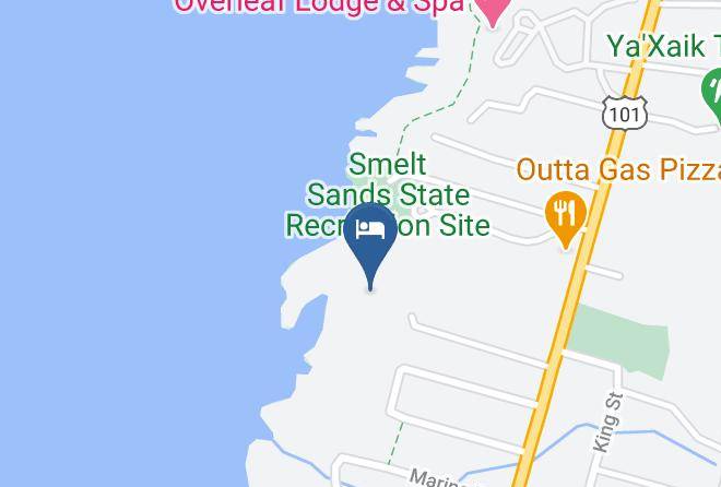 Adobe Resort Yachats Map