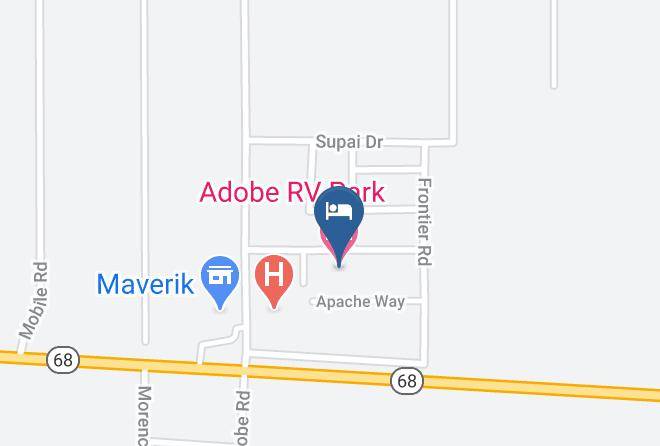 Mohave - Adobe Rv Park Maps