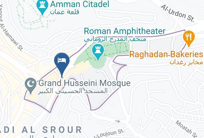 Amman - Adom Hotel Maps