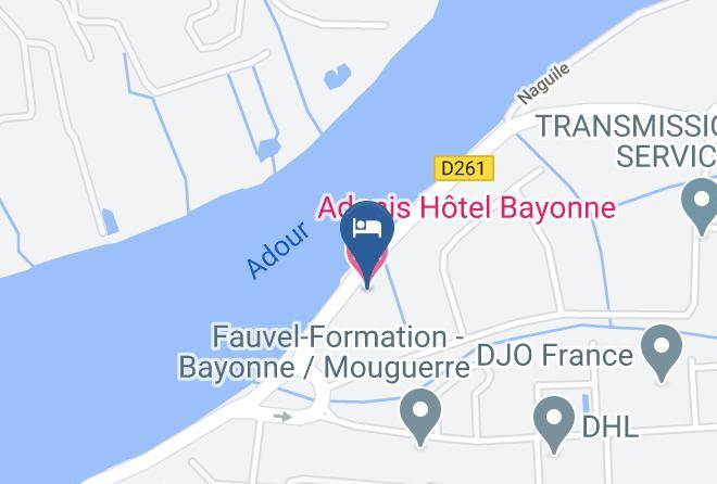 Pyrenees Atlantiques - Adonis Hotel Bayonne Maps
