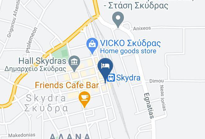 Pella - Adonis Hotel Maps