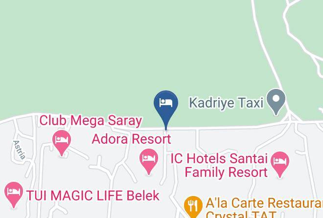 Antalya - Adora Golf Resort Hotel Maps