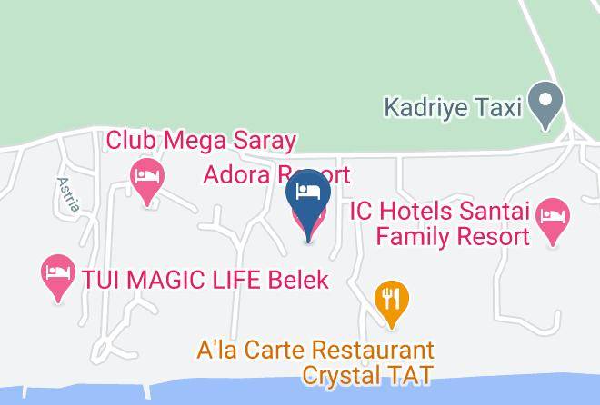 Antalya - Adora Resort Hotel Maps
