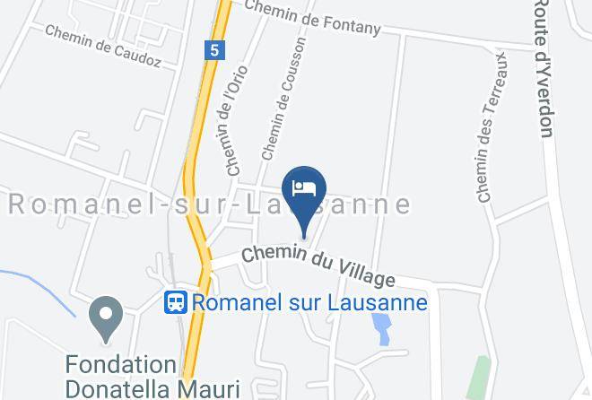 Lausanne - Adore Restaurant Maps