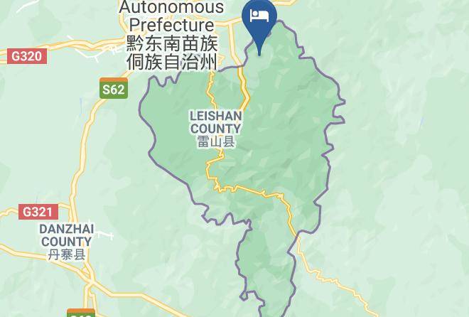 Qiandongnan Aut Prefecture - Adou Yingshang Hotel Maps