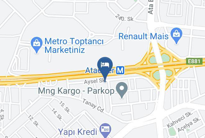 Nilufer - Adranos Hotel Maps
