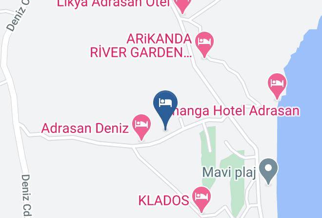 Kumluca - Adrasan Anadolu Camping Maps