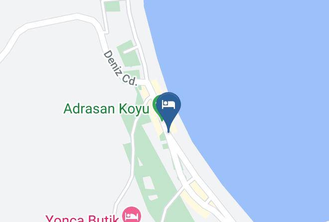 Antalya - Adrasan Erenler Otel Maps