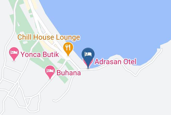 Antalya - Adrasan Otel Maps