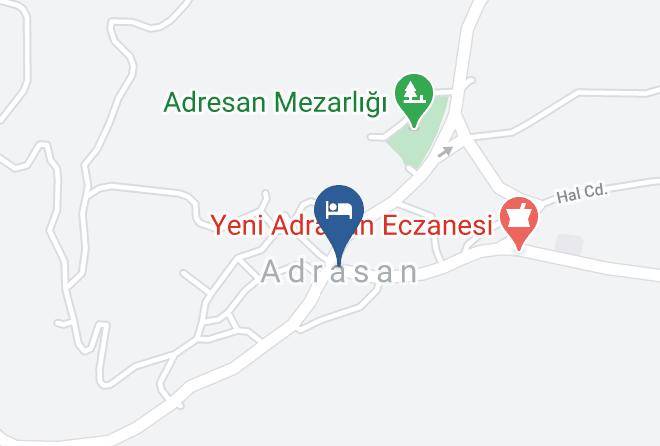 Kumluca - Adrasan Rahmis Agac Evler Maps