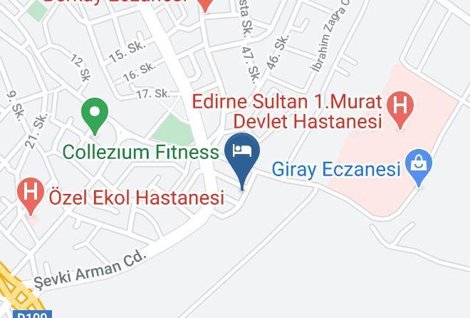 Edirne - Adresin Hotel Maps