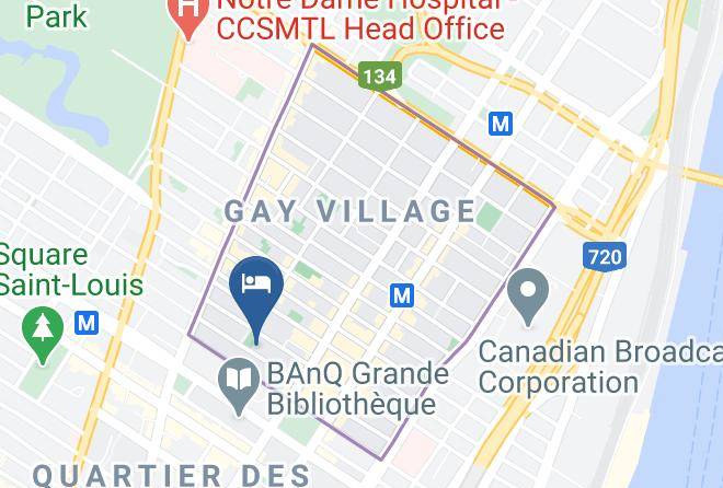Montreal - Adresse Du Centre Ville Maps