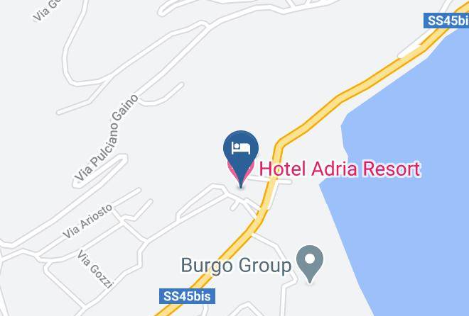 Brescia - Hotel Adria Resort Maps