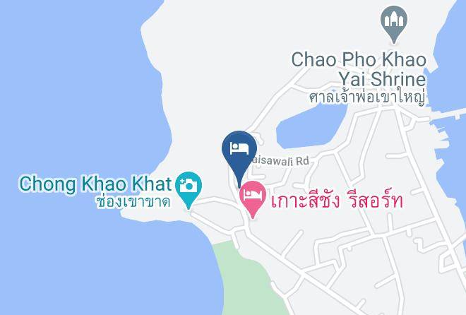 Ko Sichang District - Adrian View Resort Maps