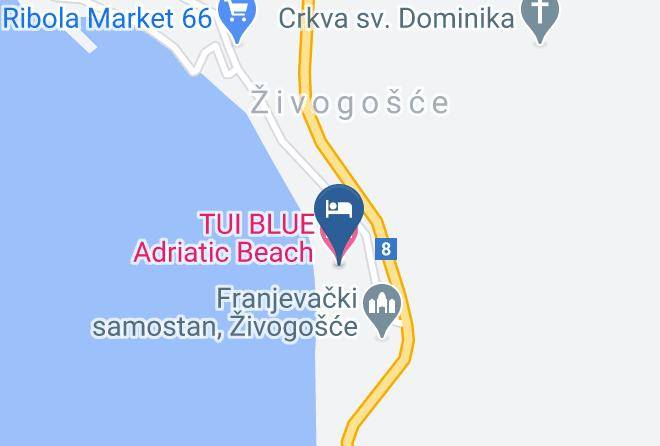 Podgora - TUI BLUE Adriatic Beach Maps