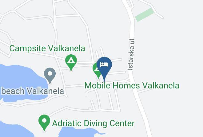 Vrsar - Adriatic Kamp Mobile Home Valkanela Maps
