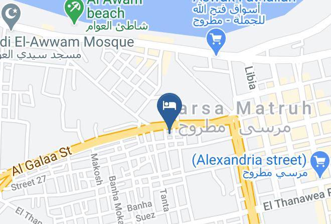 Marsa Matrouh - Adriatica Hotel Maps