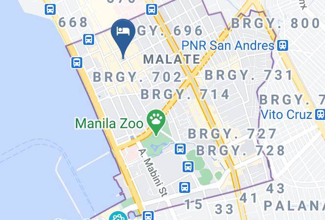Metro Manila - Adriatico Arms Hotel & Cafe Maps