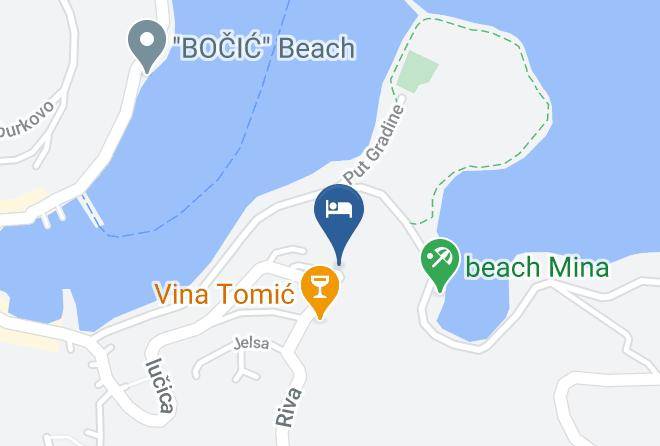 Jelsa - Adriatiq Hotel Hvar Maps