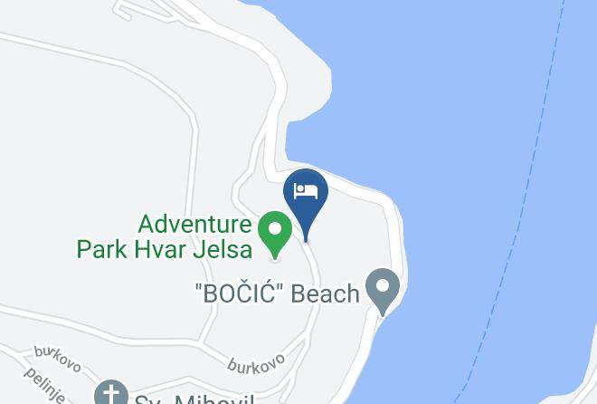 Jelsa - Adriatiq Resort Fontana Maps