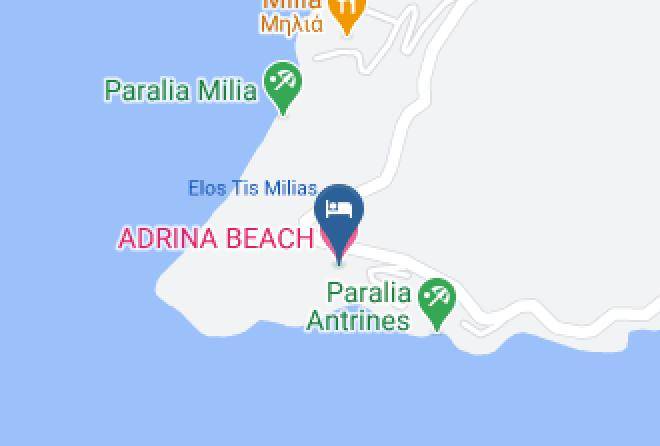 Sporades - Adrina Beach Hotel Maps
