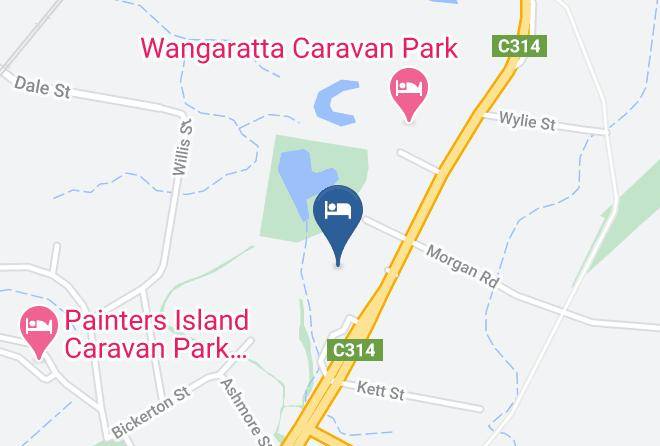 Wangaratta - Advance Motel Maps